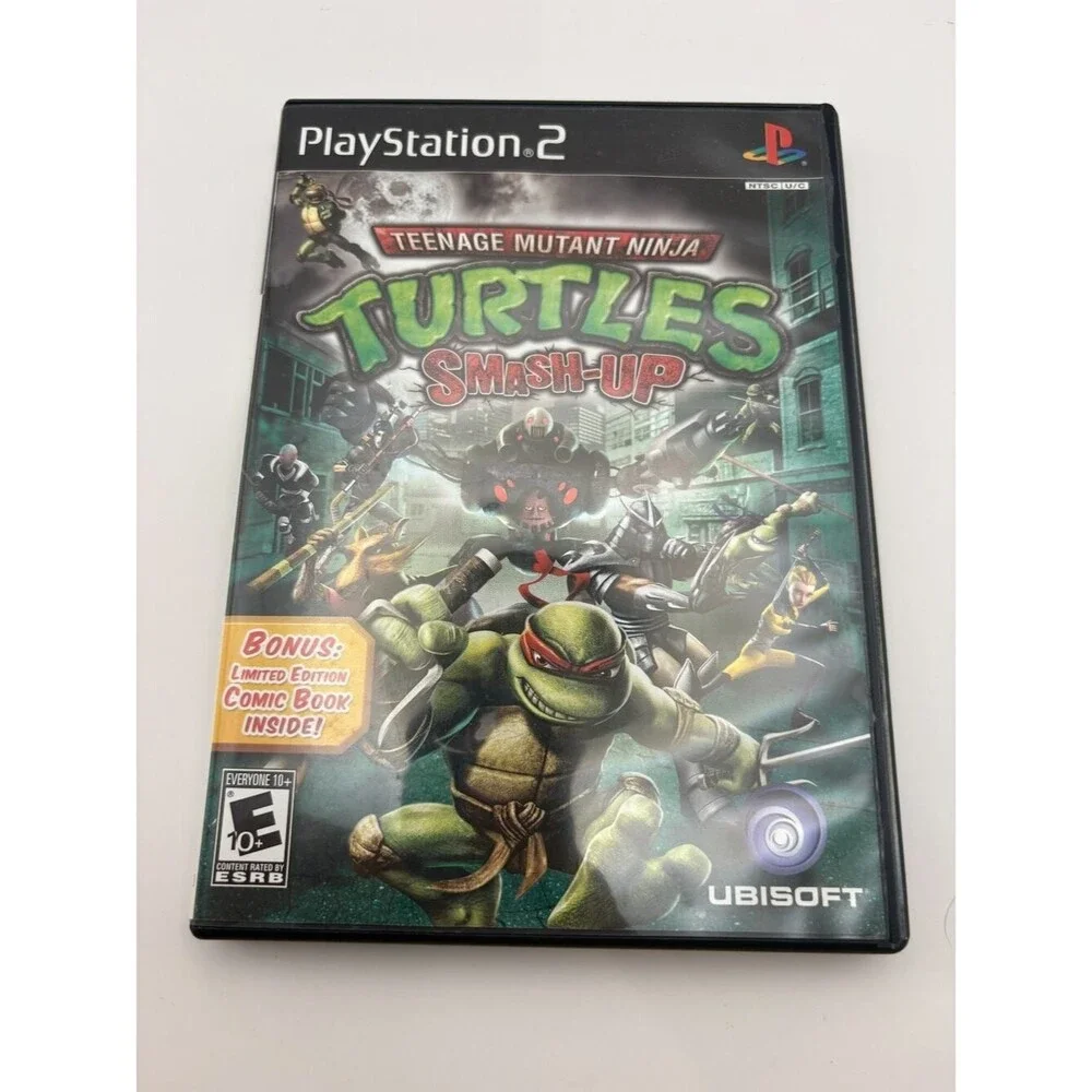 Teenage Mutant Ninja Turtles Smash Up PS2 Sony PlayStation 2 CIB - Tested
